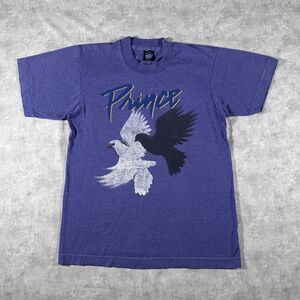 Vintage 1984-85 Purple Dove Prince and The Revolution Tour T-Shirt Size Medium